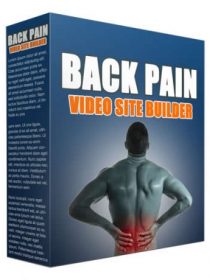 Back Pain Video Site Builder Software