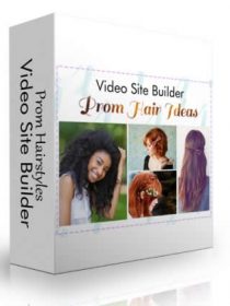 Prom Hairstyles Video Site Builder