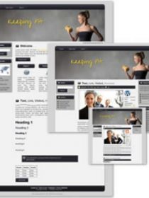 Keeping Fit Themed WordPress, Blogger and HTML Templates 2