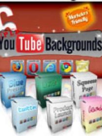 6 PLR YouTube Backgrounds
