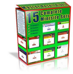 15 Complete Minisite Sets