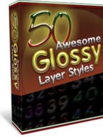 50 Glossy Layer Styles